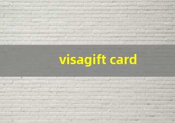 visagift card